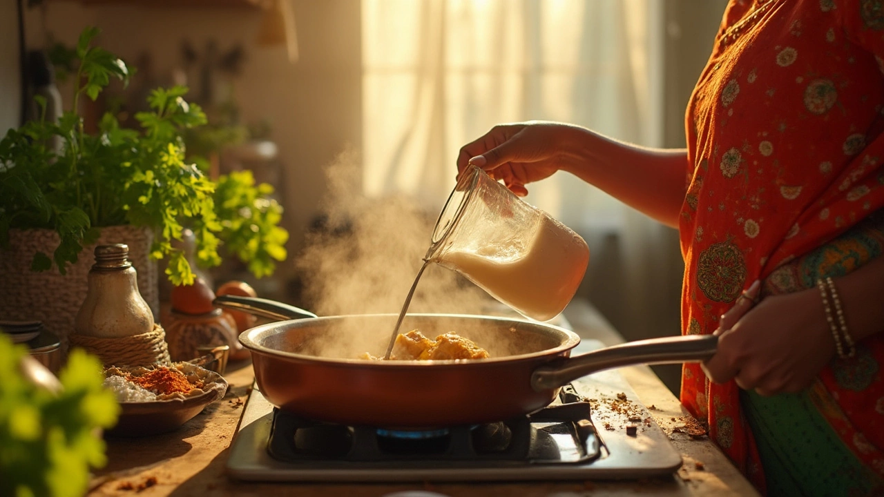 When Should I Add Coconut Milk to My Chicken Curry?