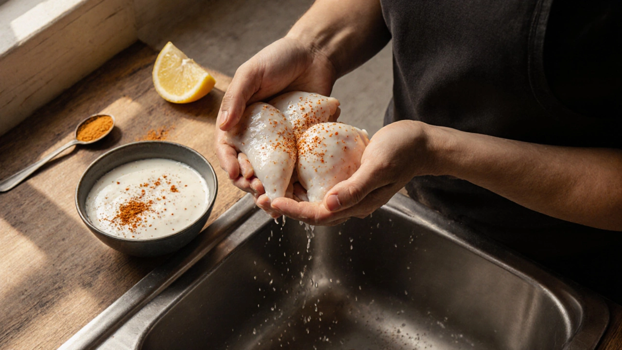 Should You Rinse Yogurt Marinade Before Cooking Tandoori Chicken?